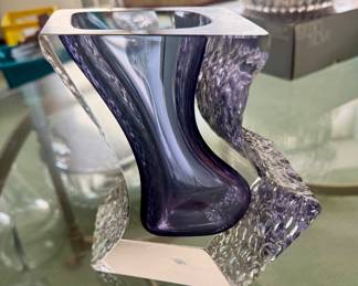 Vintage Vase in Murano Glass from Mandruzzato, 1970s