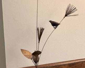 Curtis Jere Brass Spray Sculpture