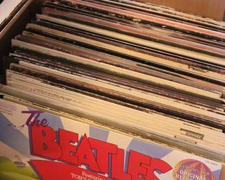 nearly 150 CLASSIC ROCK ALBUMS/RECORDS - some autographed!