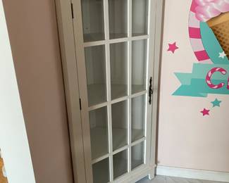 Corner cabinet. $150.