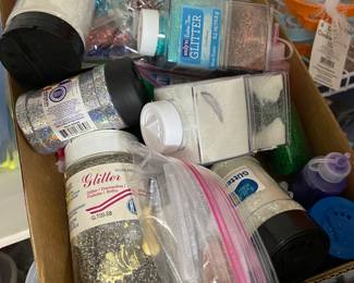 Glitter, crafting