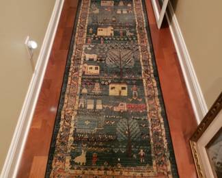 Folk art rug