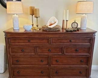 Nice large chest of drawers , cedar lined drawers