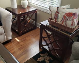 Pair of side tables