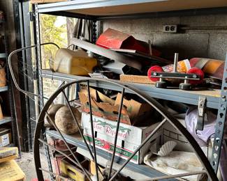 Large metal wheel 