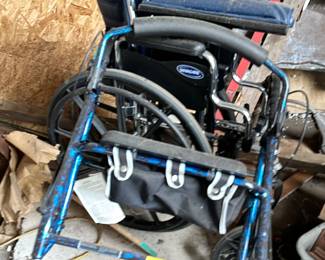 Adult walker and wheelchair 