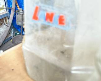One of three Lance jars no lids