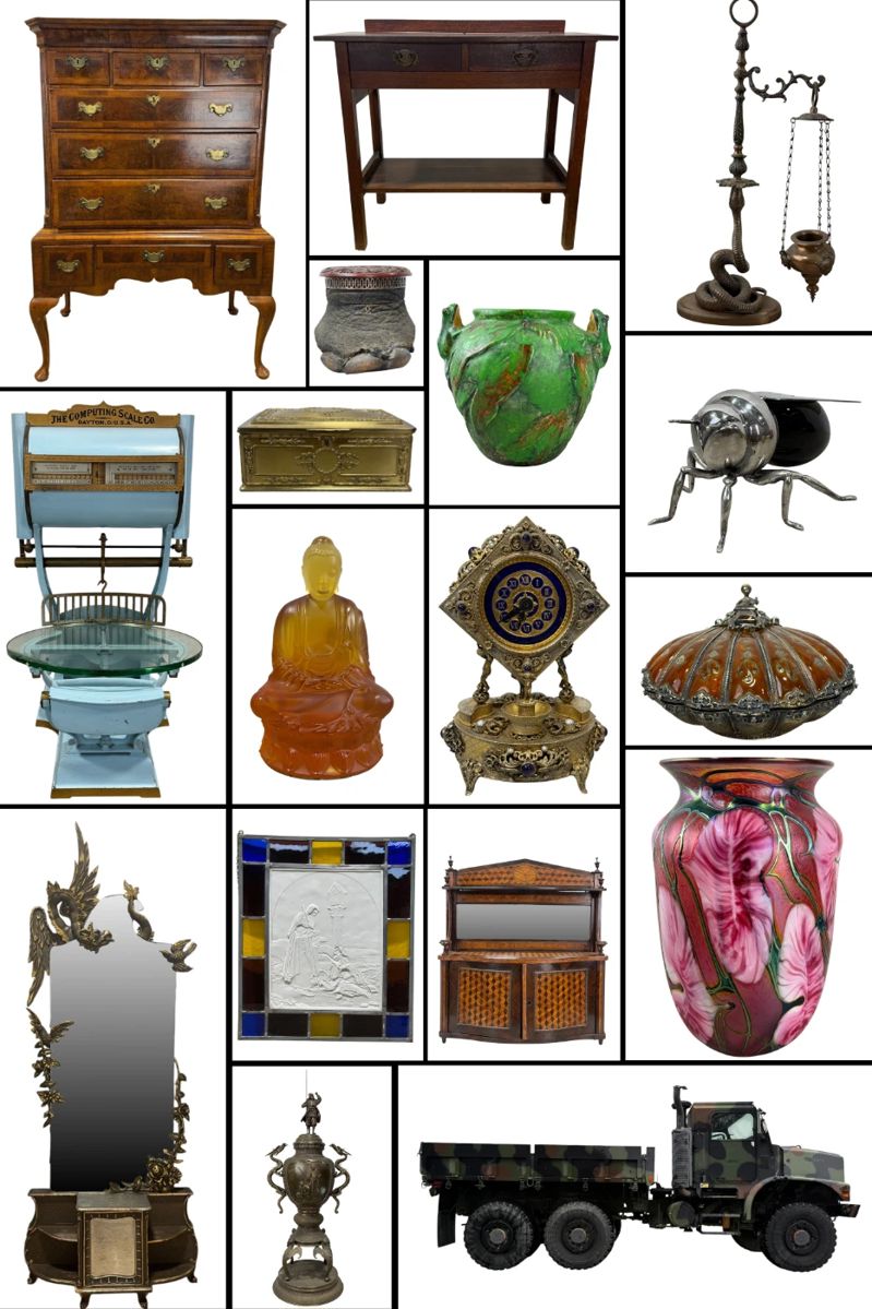 March Live Auction Collage