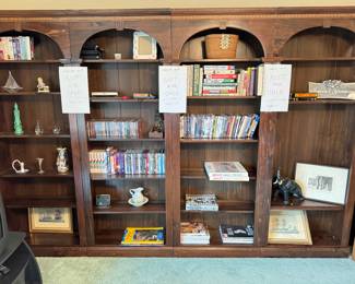 bookcases are not for sale