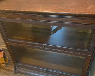 Dark Wood Vintage Cabinet