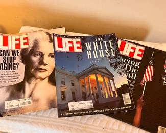 Several Life Magazines