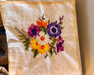 Needlepoint Flowers