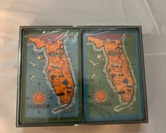 Vtg. FL Souvenir Playing Cards