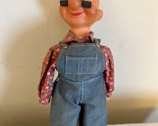 Vintage Fabric and Plastic Grandpa
