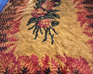 Vtg. Wool Buggy Blanket by Chase