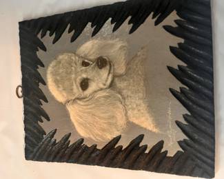 Poodle Painting