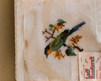 Needlepoint Bird