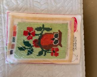 Needlepoint Owl