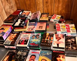 Lots of VHS Tapes