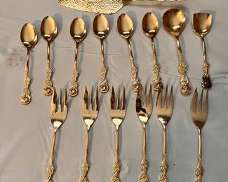 Gold Plated Cutlery
