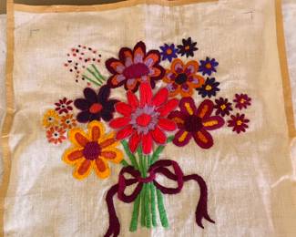 Needlepoint Flowers
