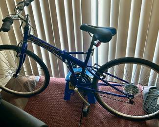 Columbia  2k silver folding bike