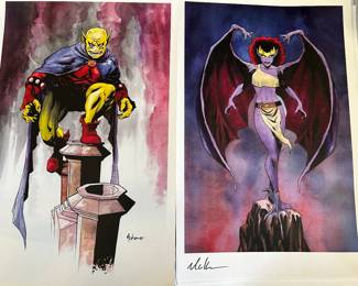 Mike McKone signed 11x17 prints