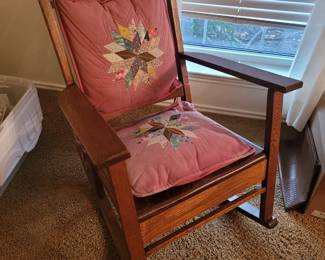 Beautifully crafted rocking chair