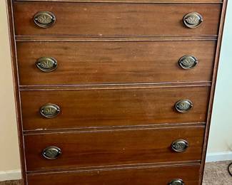 505 Vtg Cherry Dresser