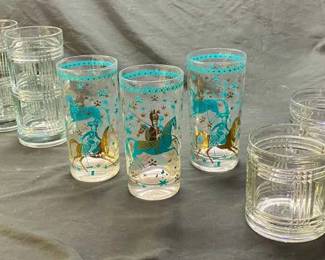 224 MCM Glassware Mix