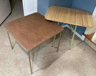 270 Pair Of Vtg. Folding Tables 