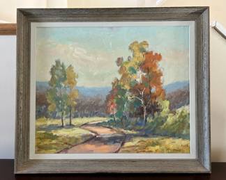 362 Oil on Canvas by Tony Oswald