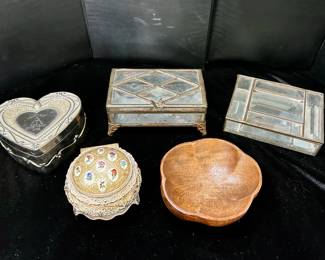 314 Jewelry  Trinket Boxes