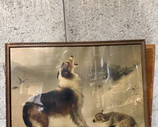 Vintage “Shepard’s Call” Print