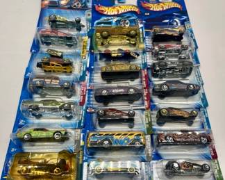 (24) NIB Mattel Hot Wheels Early 2000s Toy Cars