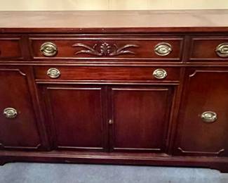 Vintage Duncan Pfyfe Style Sideboard Server