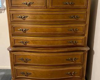 Vintage Bassett Furniture French Provincial Chest