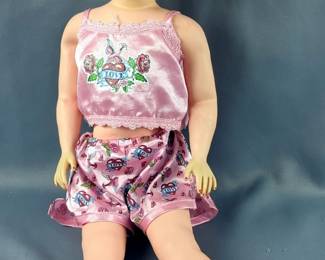 Sleepy-Eyed Rubber Doll