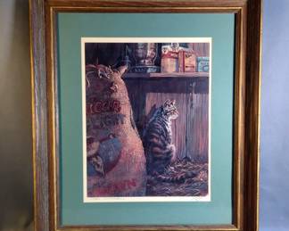 Lowell Davis (American 1937-2020)"In A Pickle" Signed And Numbered Print