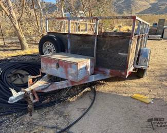 30  8 Utility Trailer
