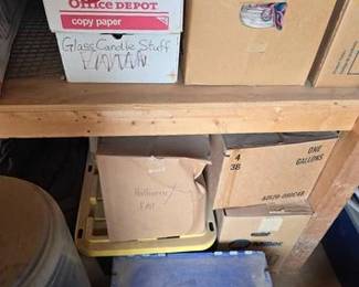 2416  Boxes of Holiday Decorations