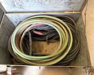 1220  Welding Leads and Metal Chest