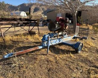 25  Log Splitter Trailer