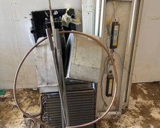 6006  Two Motors 3 Radiators Copper Tube 5 light ballast