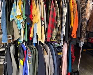 Vintage rack- outerwear, long sleeve. 
Discount pricing does not apply to vintage 