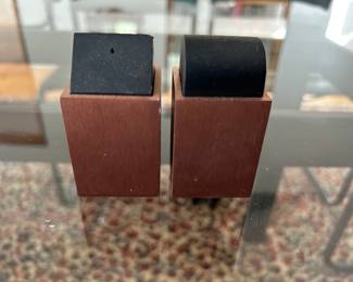 MID CENTURY SALT AND PEPPER. 