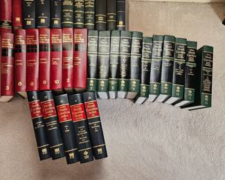 Variety of law books
