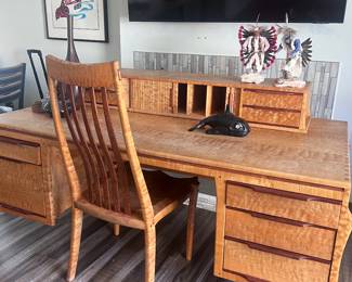 satinwood artisan desk