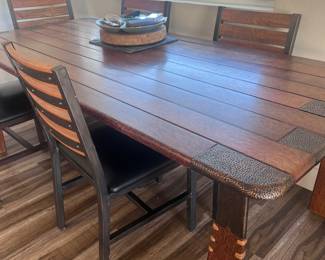 pacific green fiji palm table