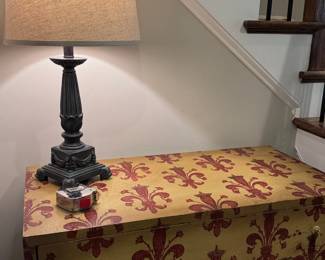 Flor Di Les Dresser and Lamp